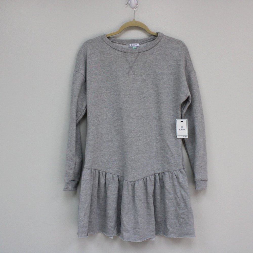 Susina Grey Light Heather Dress Size S